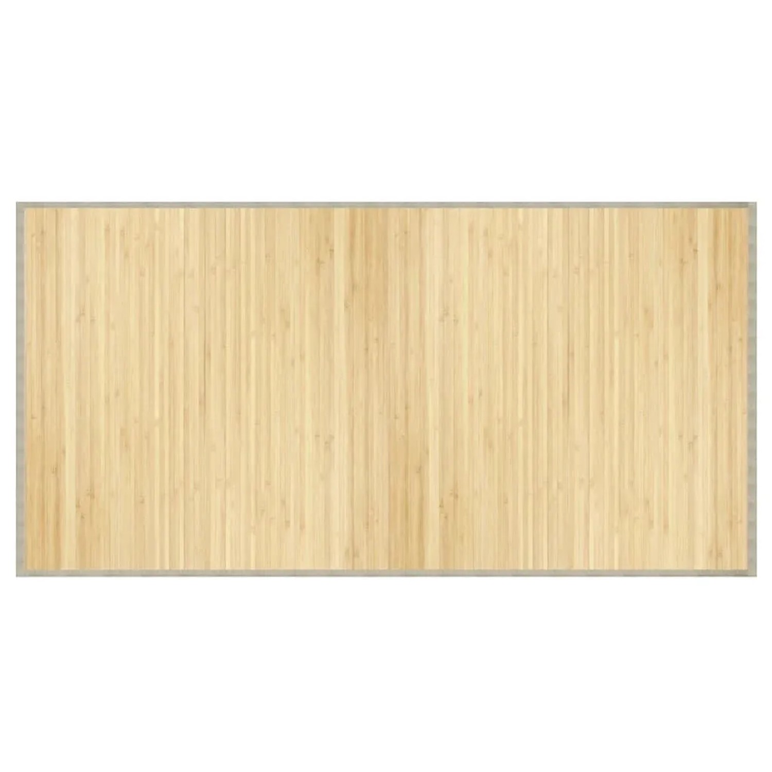 vidaXL Teppich Rechteckig Hell Natur 100x200 cm Bambus 376945 günstig online kaufen