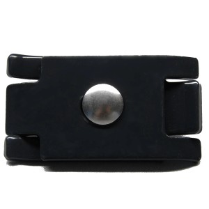 Doppelstabzaun Verbinder flach, anthrazit, zur Verbindung von Zaunelementen.