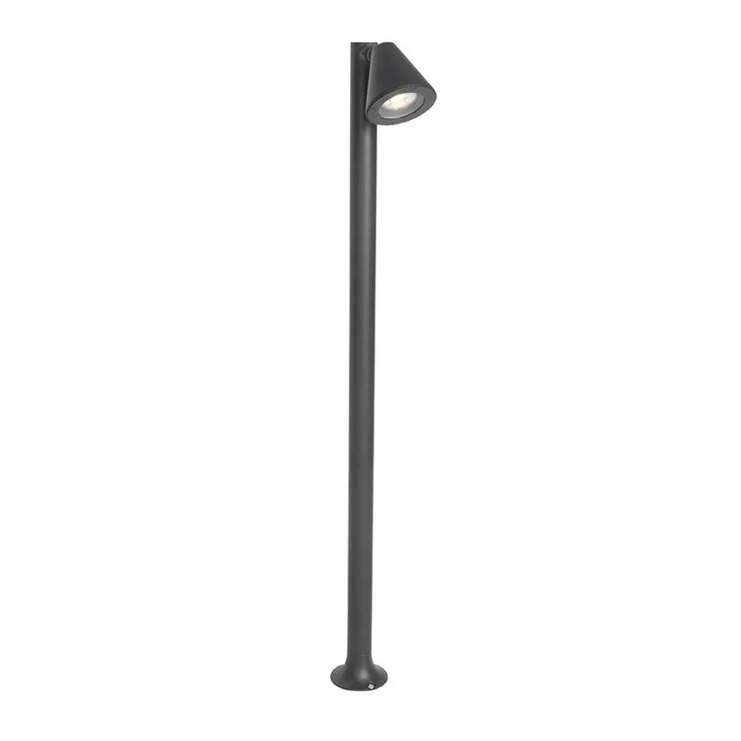 QAZQA Moderne Outdoor-Stange Schwarz 100 cm IP44 Ciara