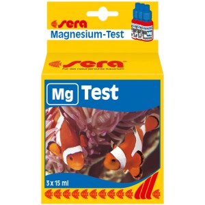 Sera Aquarium Wassertester Mg-Test (Magnesium) zur Bestimmung des Magnesiumgehalts im Meerwasseraquarium.