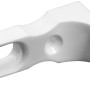 Weißer Hettich Verbinder für Schrank-Rückwände bis 5 mm Stärke. Möbelausstattung für einfache Montage.