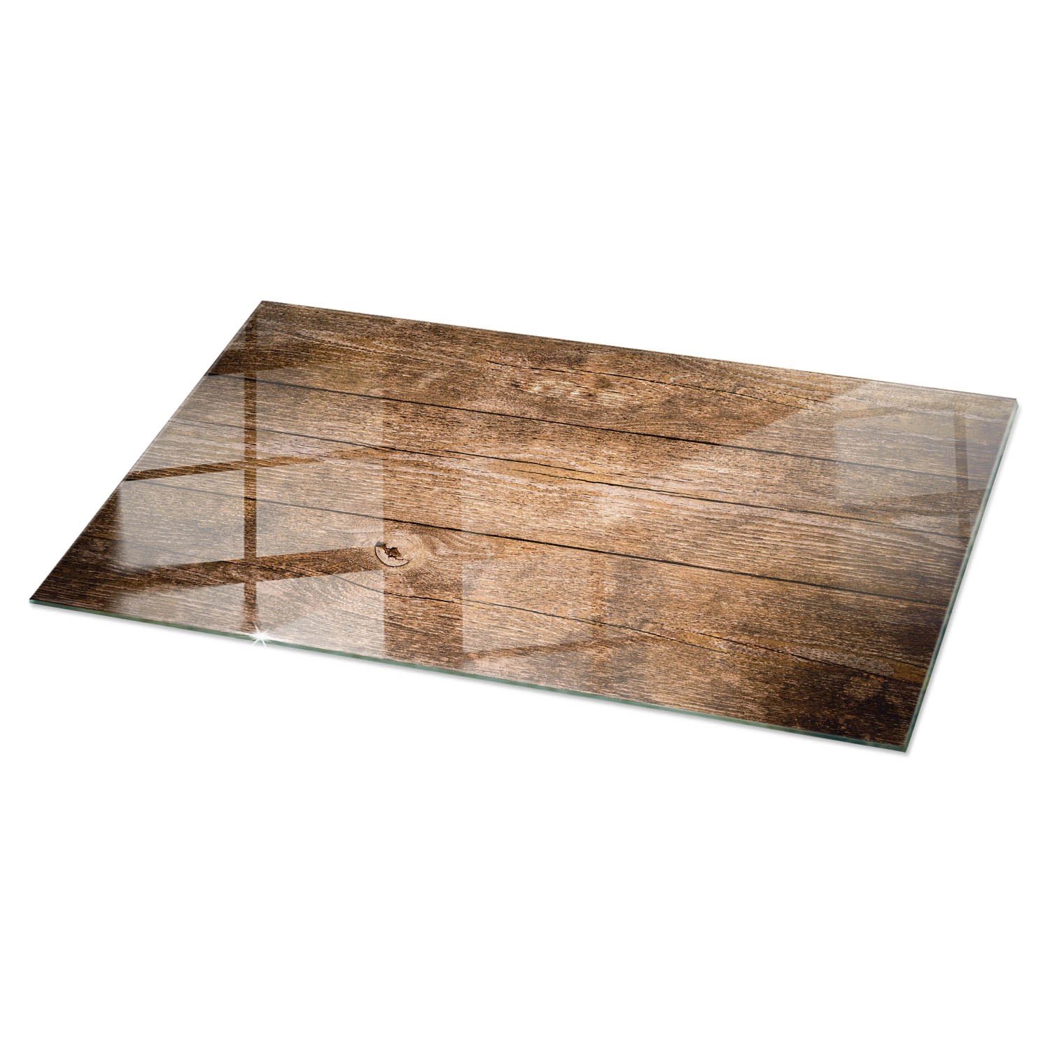 Tulup Tischplatte Der Aufbau von Holzbrettern Glas für Tischplatte 120x60 c günstig online kaufen