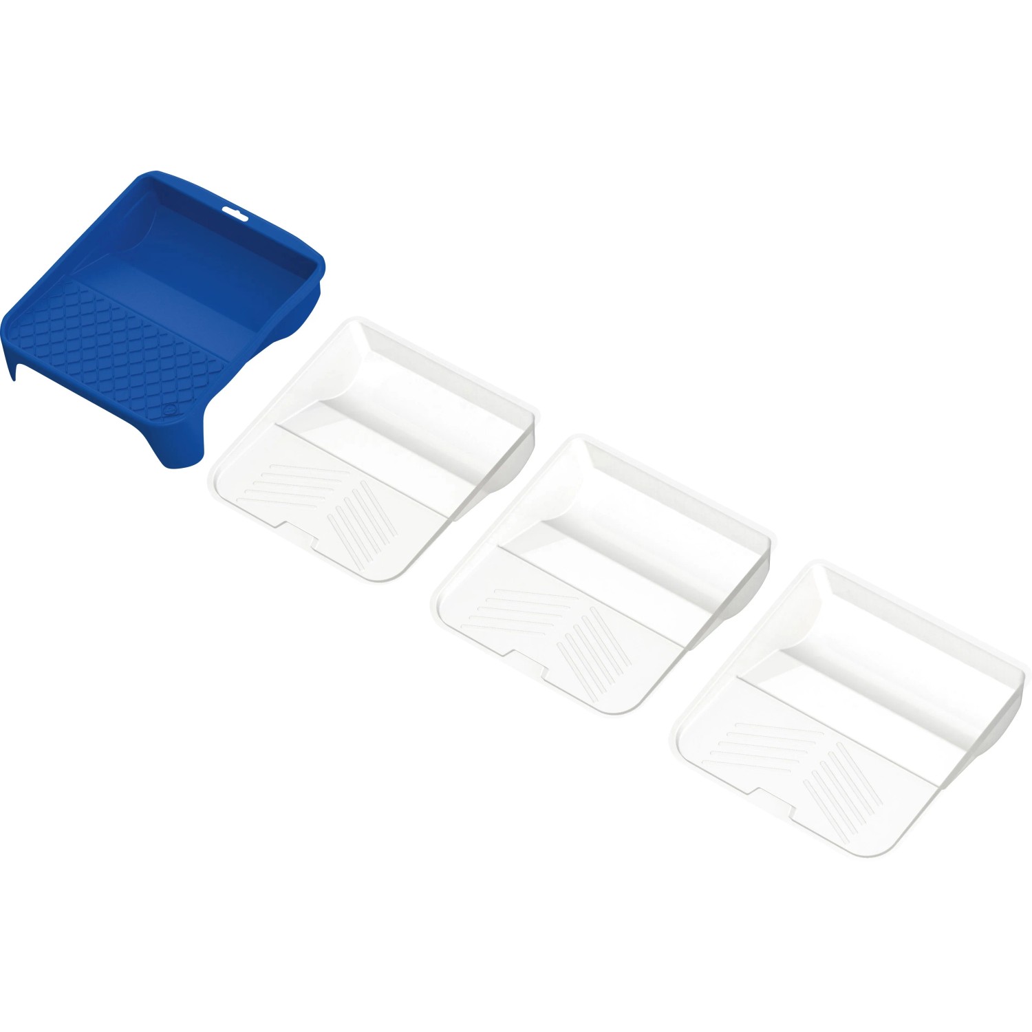 LUX-TOOLS Farbwannen-Set 4-teilig