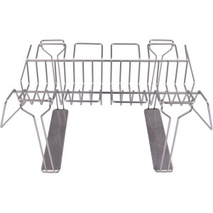Char-Broil GRILL+ Multifunktionsaufsatz aus Edelstahl für Grillutensilien.