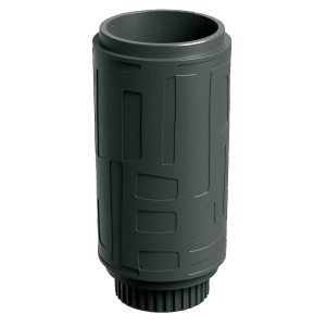 Prosperplast Blumentopf Folka Hoch Ø 30 cm x 62 cm Charcoal