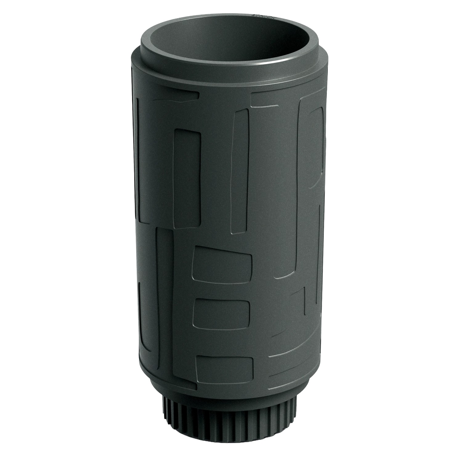 Prosperplast Blumentopf Folka Hoch Ø 30 cm x 62 cm Charcoal