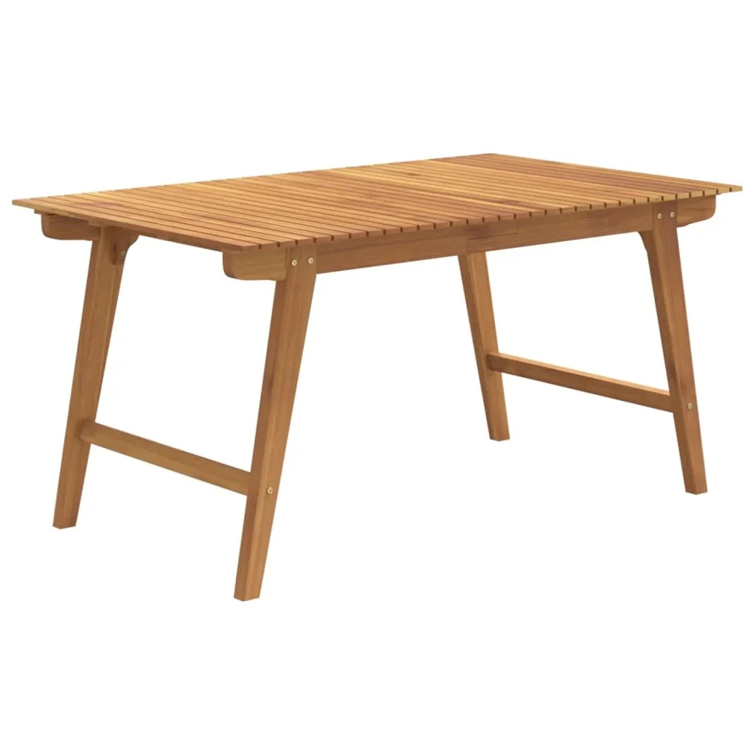 vidaXL Gartentisch 150x90x75 cm Massivholz Akazie 363310