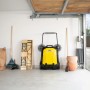 Kärcher Kehrmaschine S6 Twin, gelb/schwarz, mit zwei Seitenbesen für große Flächen.