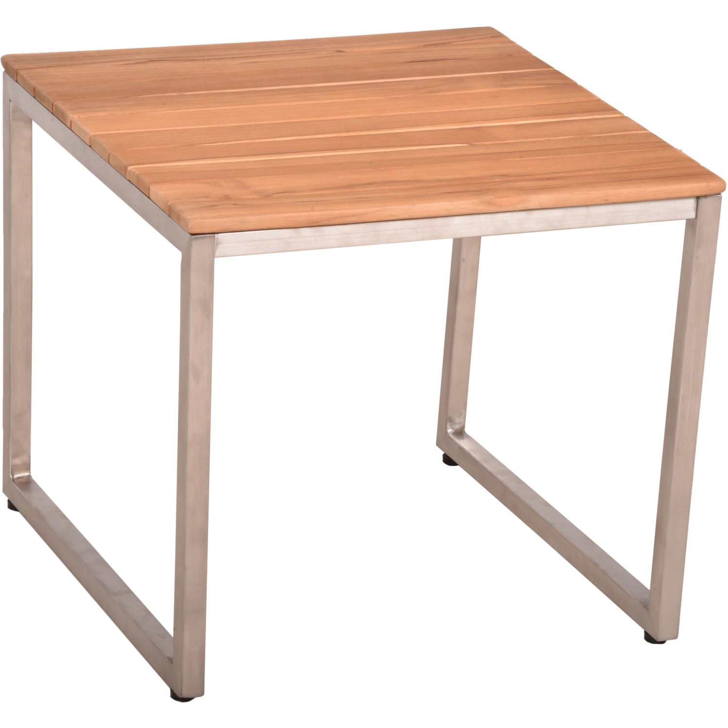 Garden Pleasure Beistelltisch Denver 45 cm x 40 cm x 45 cm Braun FSC®