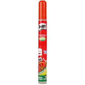 Pritt Alleskleber Pen, 23g, transparent. Flüssigkleber für Papier, Pappe, Filz u.v.m.