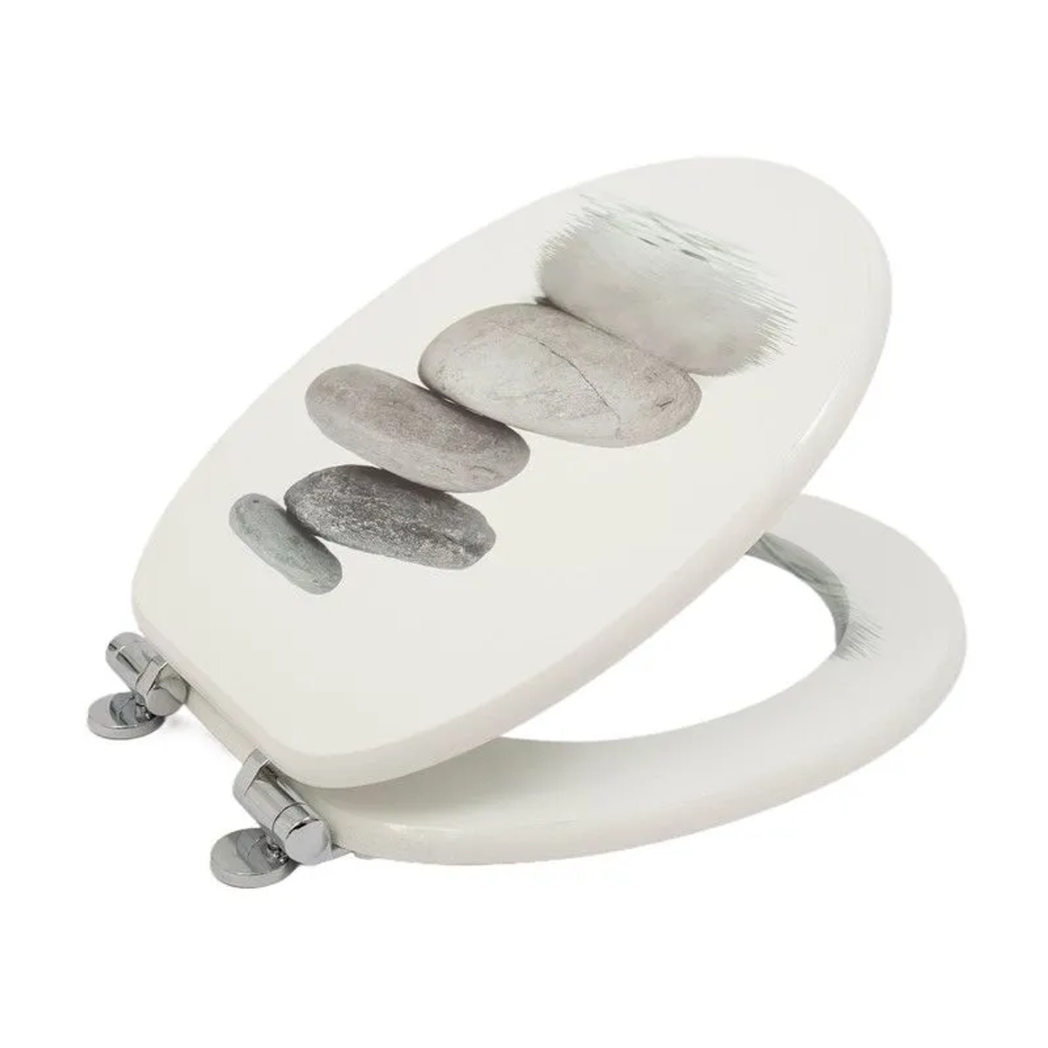 SINOBATH WC Sitz Mit Absenkautomatik MDF Holzkern H022 günstig online kaufen