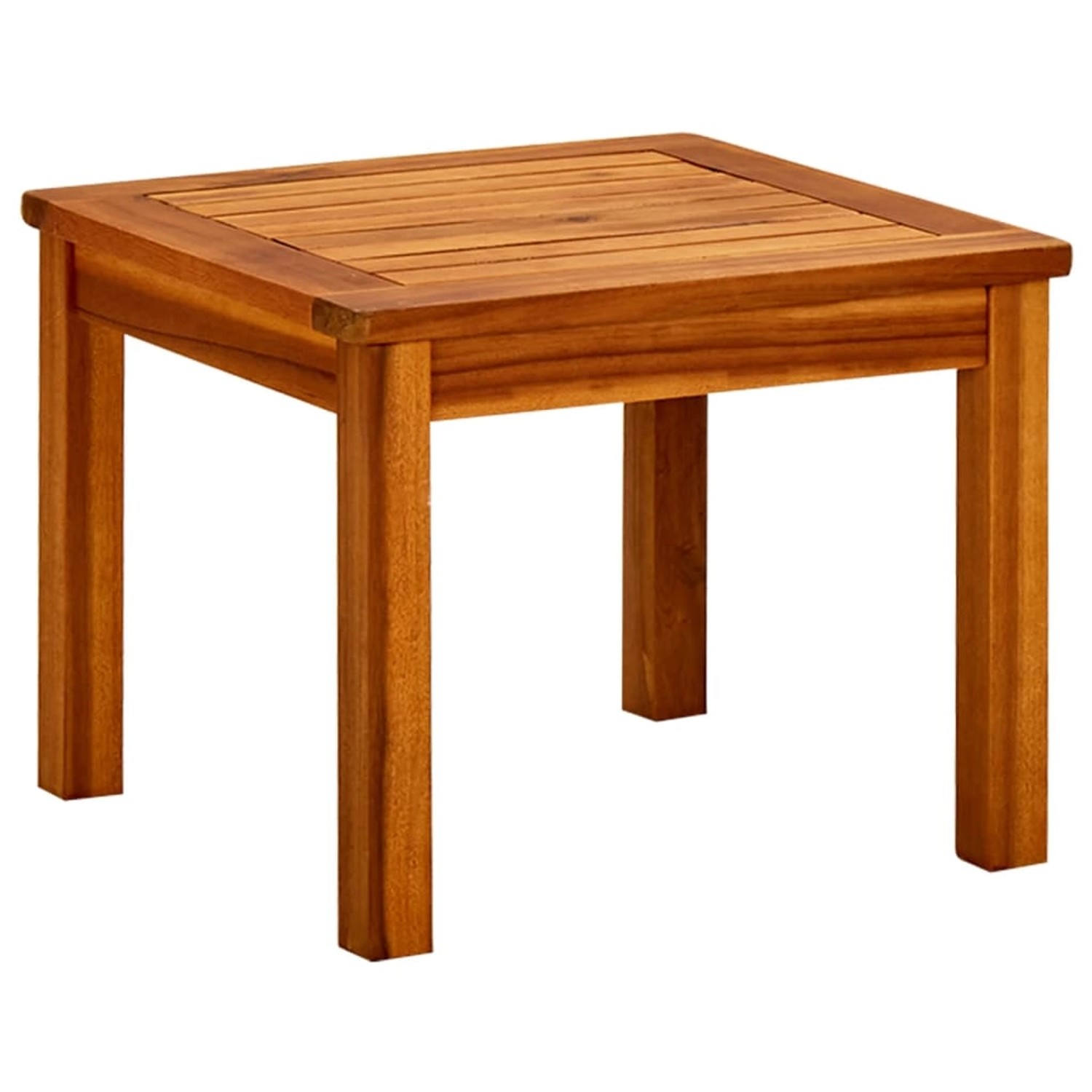 vidaXL Garten-Couchtisch 45x45x36 cm Massivholz Akazie 316394