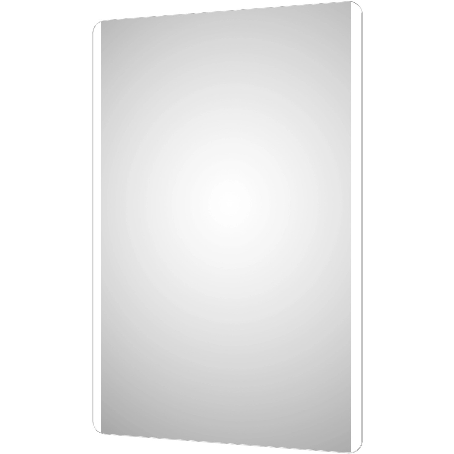 DSK Design LED-Lichtspiegel Silver Chic 120 cm x 70 cm