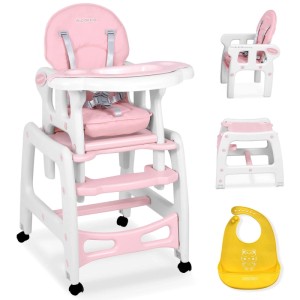 Ricokids Sinco 5 In 1 Rosa Hochstuhl