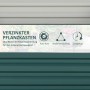 Detailansicht: Grünes Outsunny Gartenbeet aus verzinktem Stahl, robust und langlebig.