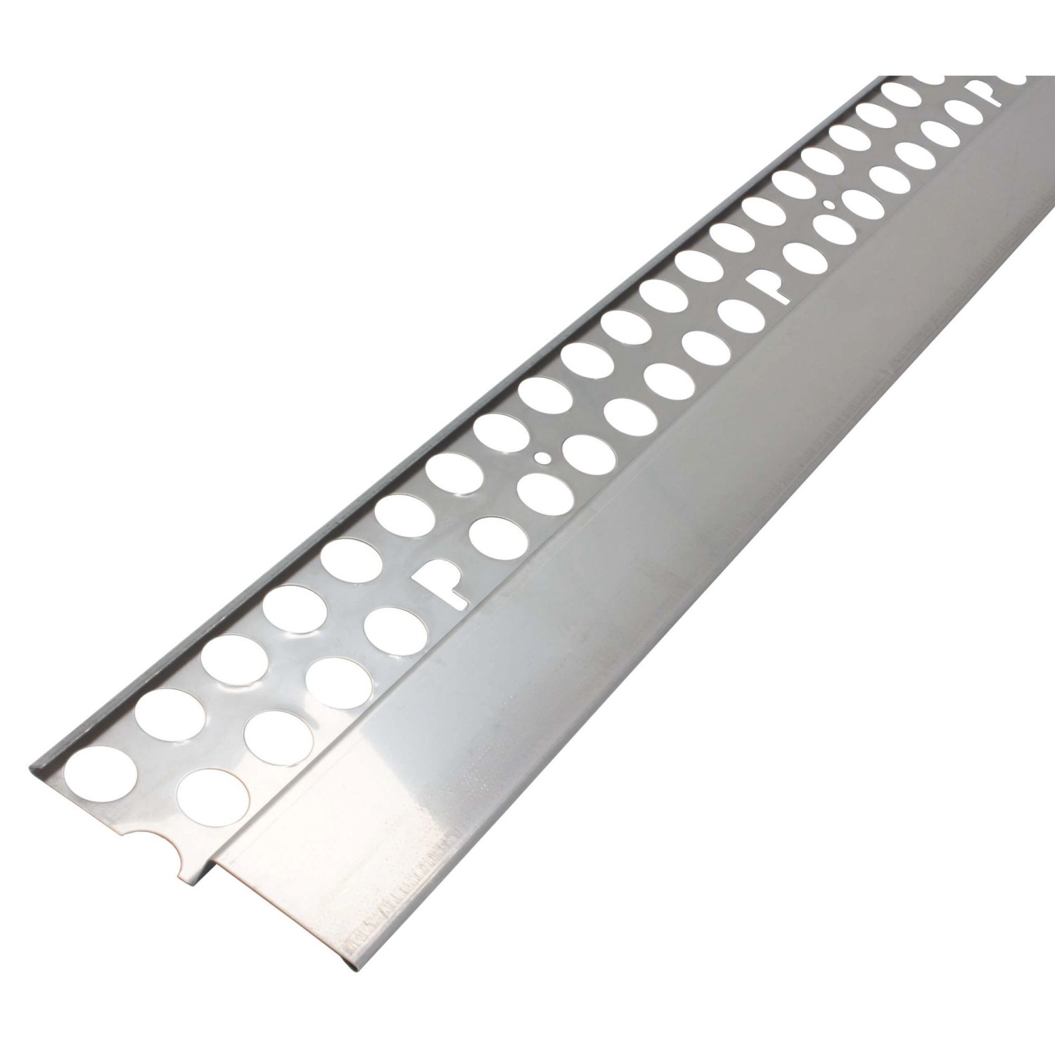 Protektor Noppenbahnprofil 10x 250cm Edelstahl Silber Außenputz Ab 12mm Stärke