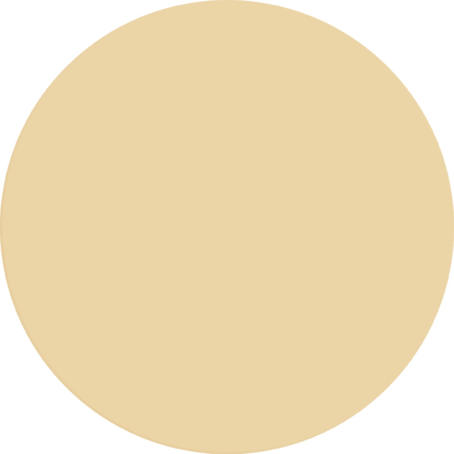 Farbfeld: Alpina Wandfarbe Pure Farben Beigegelb, matte Innenfarbe.