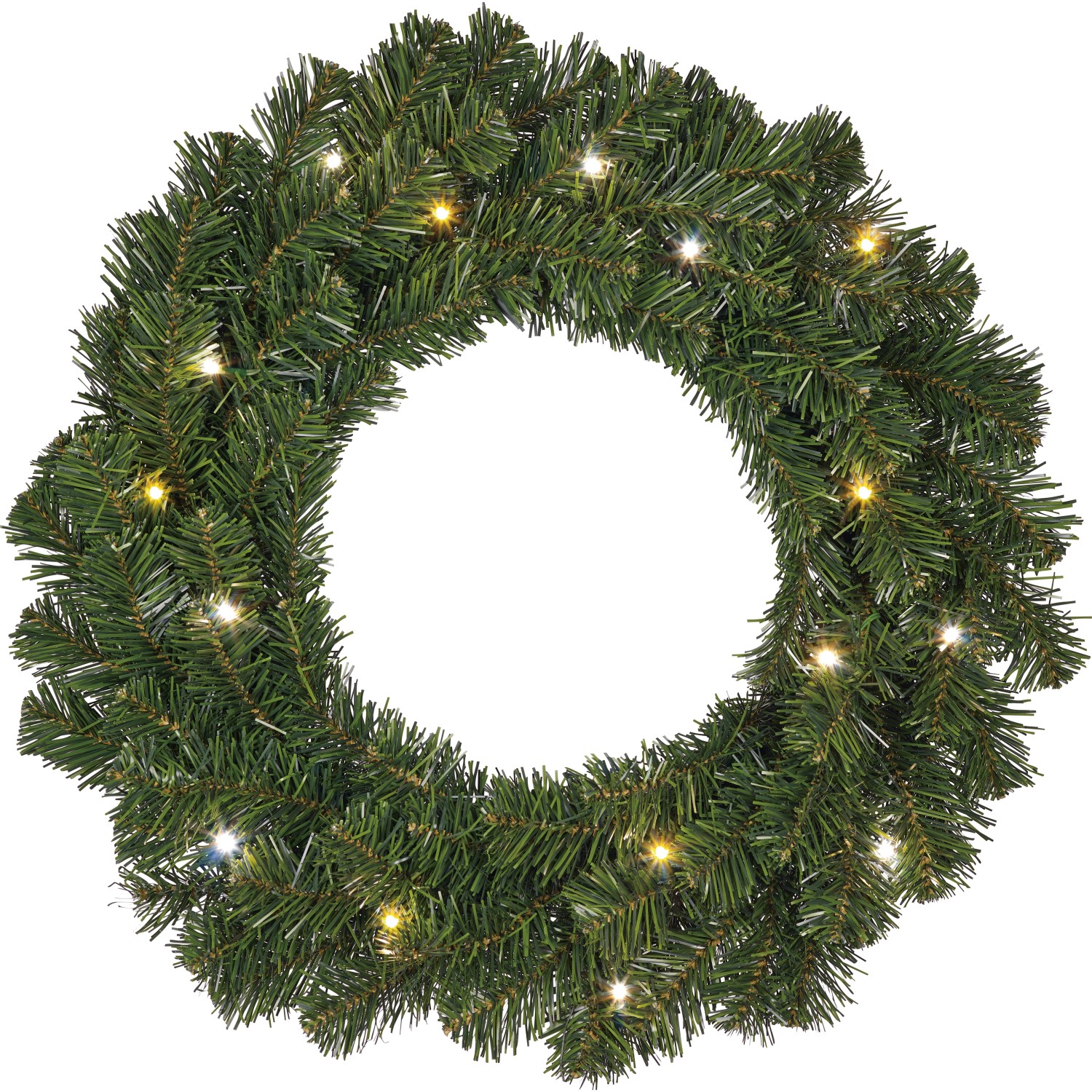 Kranz Tramso Ø 45 cm 16 LED Warm-/ Kaltweiß Indoor & Outdoor_3