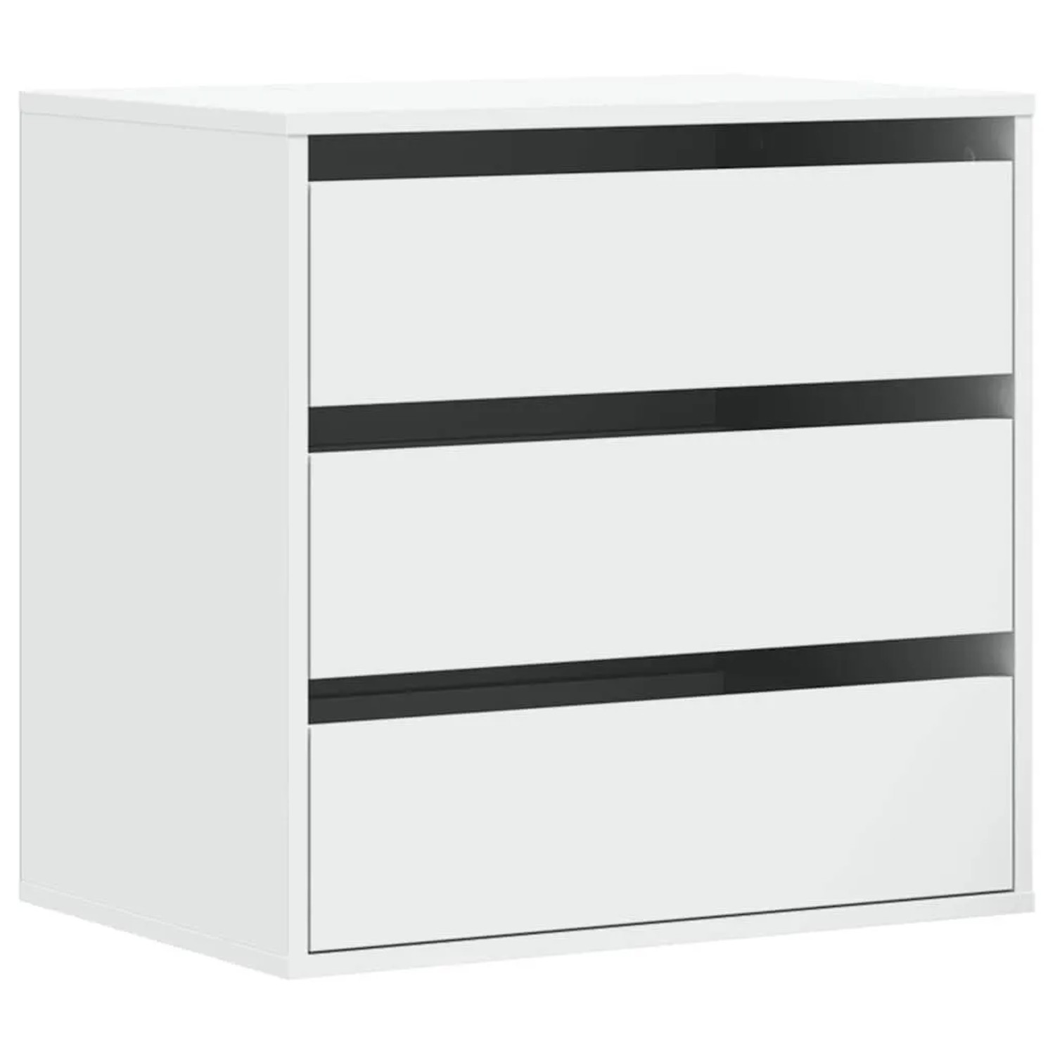 vidaXL Kommode Weiß 60x41x58 cm Holzwerkstoff 852843