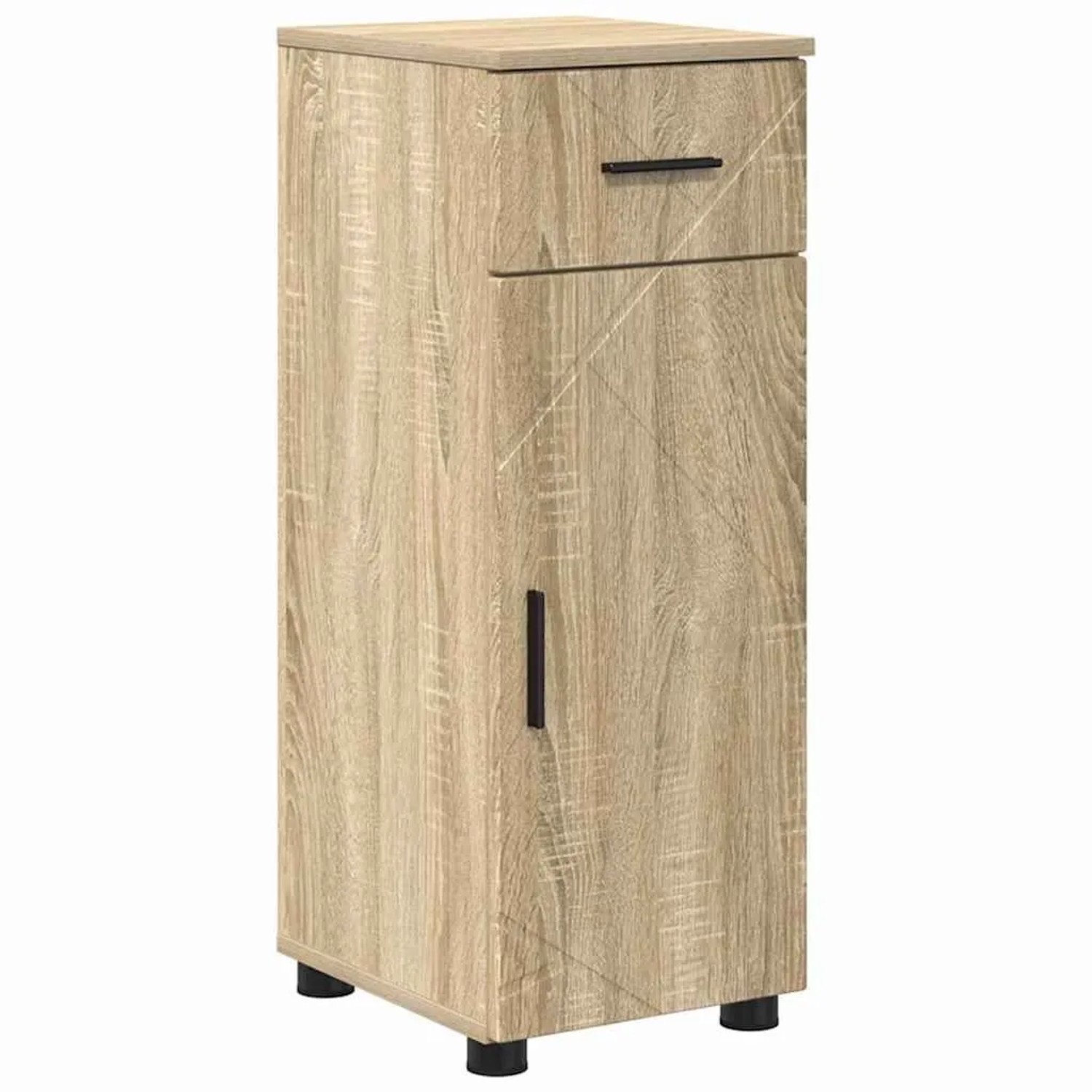 vidaXL Badezimmerschrank mit Schubladen Sonoma-Eiche 30 x 35 x 80 cm 883326 günstig online kaufen