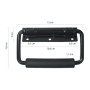 HMF 14991-02 Klappgriff 2er Set Gefedert 3 Loch 13 x 3 cm Schwarz_2