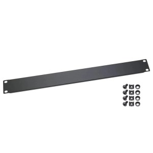 HMF 66470 Blindabdeckung für Serverschrank 19 Zoll 1 HE Schwarz