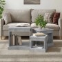 vidaXL Couchtische 3 Stk Betongrau Holzwerkstoff 816492_2