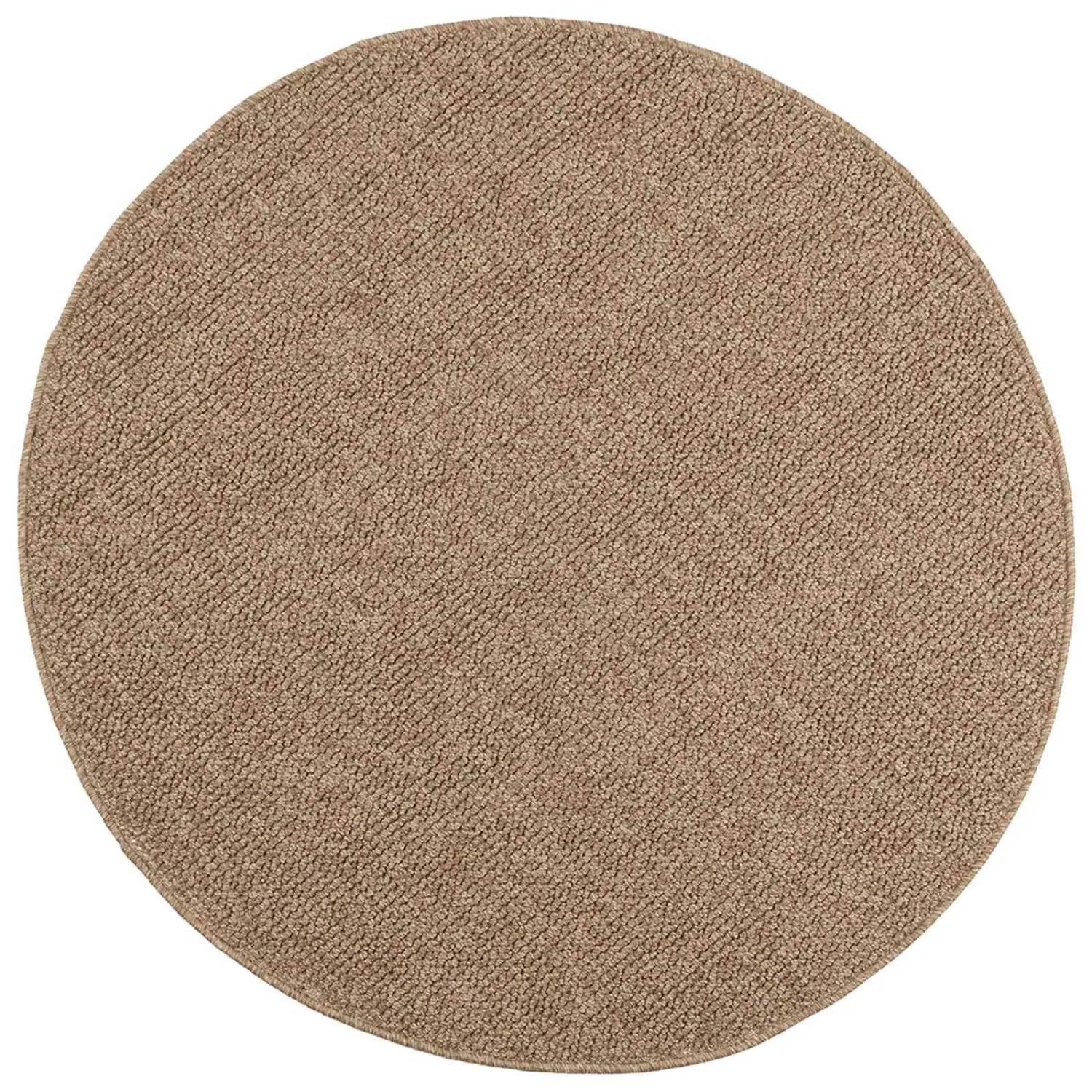 vidaXL Bereichsteppiche Rund AGIRA Natur Ø 200 CM Polyester 42022533