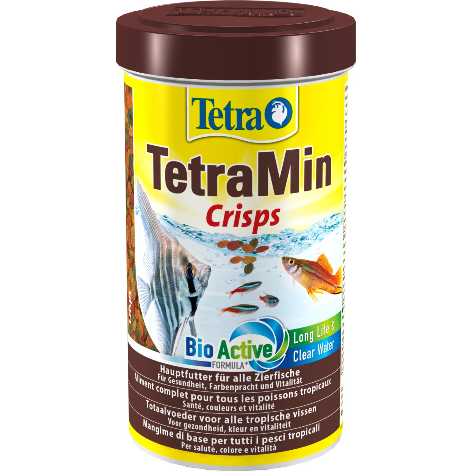 Tetra Aquarium-Fischfutter-Granulat TetraMin Crisps 500 ml