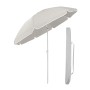 Sekey Sonnenschirm 180cm, rund, mit Schutzhülle. Ideal für Balkon und Strand.