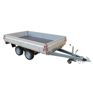 Stema Basic SH 2700-30-18.2 Autoanhänger, gebremst, mit klappbaren Bordwänden.
