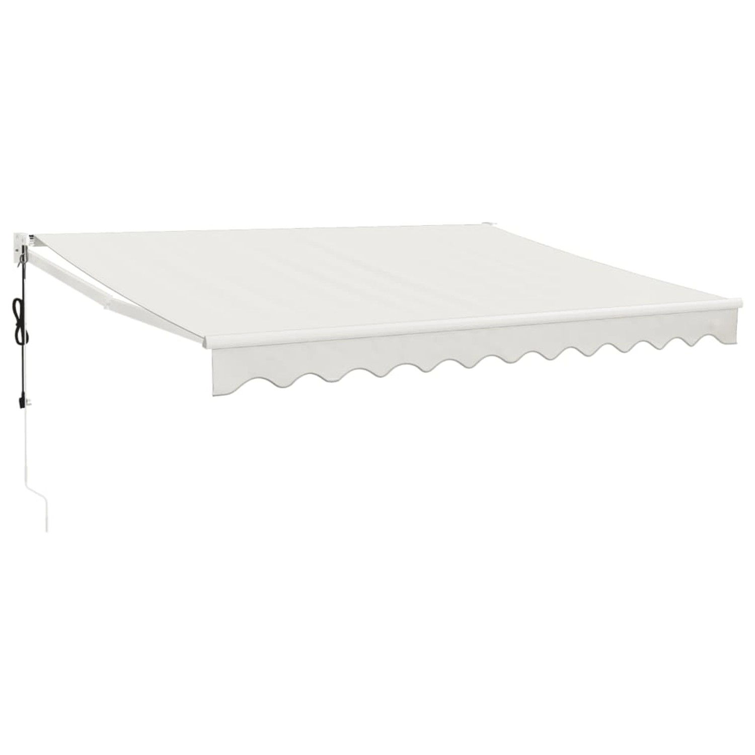 furnicato Elektrische Markise mit Kurbel Creme 3,5x2,5 m günstig online kaufen
