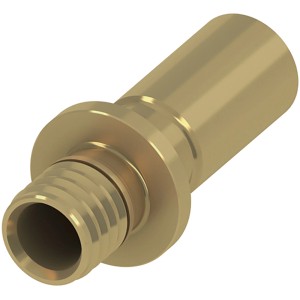 Teceflex Presslötanschluss 25 mm auf 22 mm CU aus Siliziumbronze.