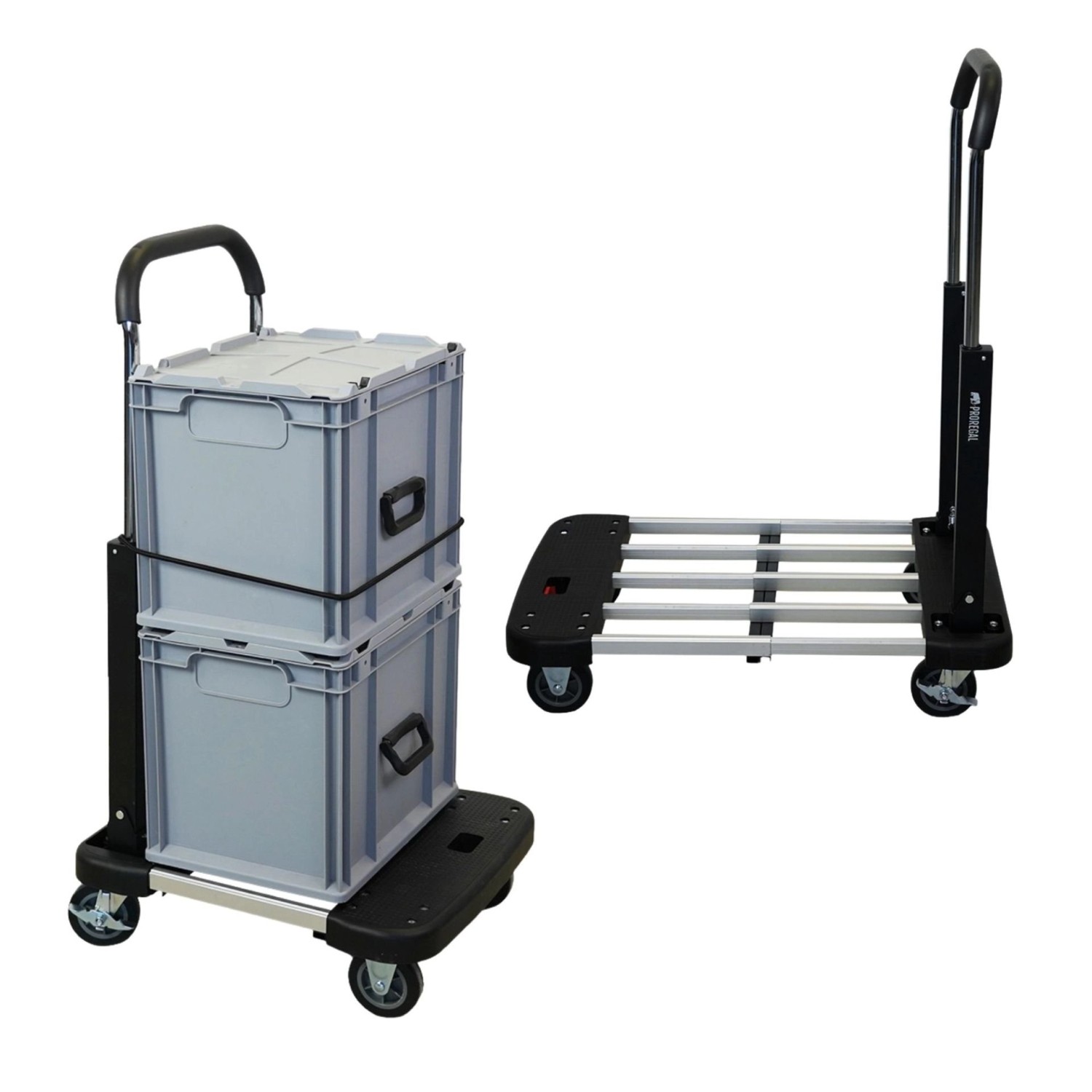 PROREGAL Klappbarer Profi-Transportwagen TAURUS 150 HxBxT 97x46x76cm Tragla günstig online kaufen