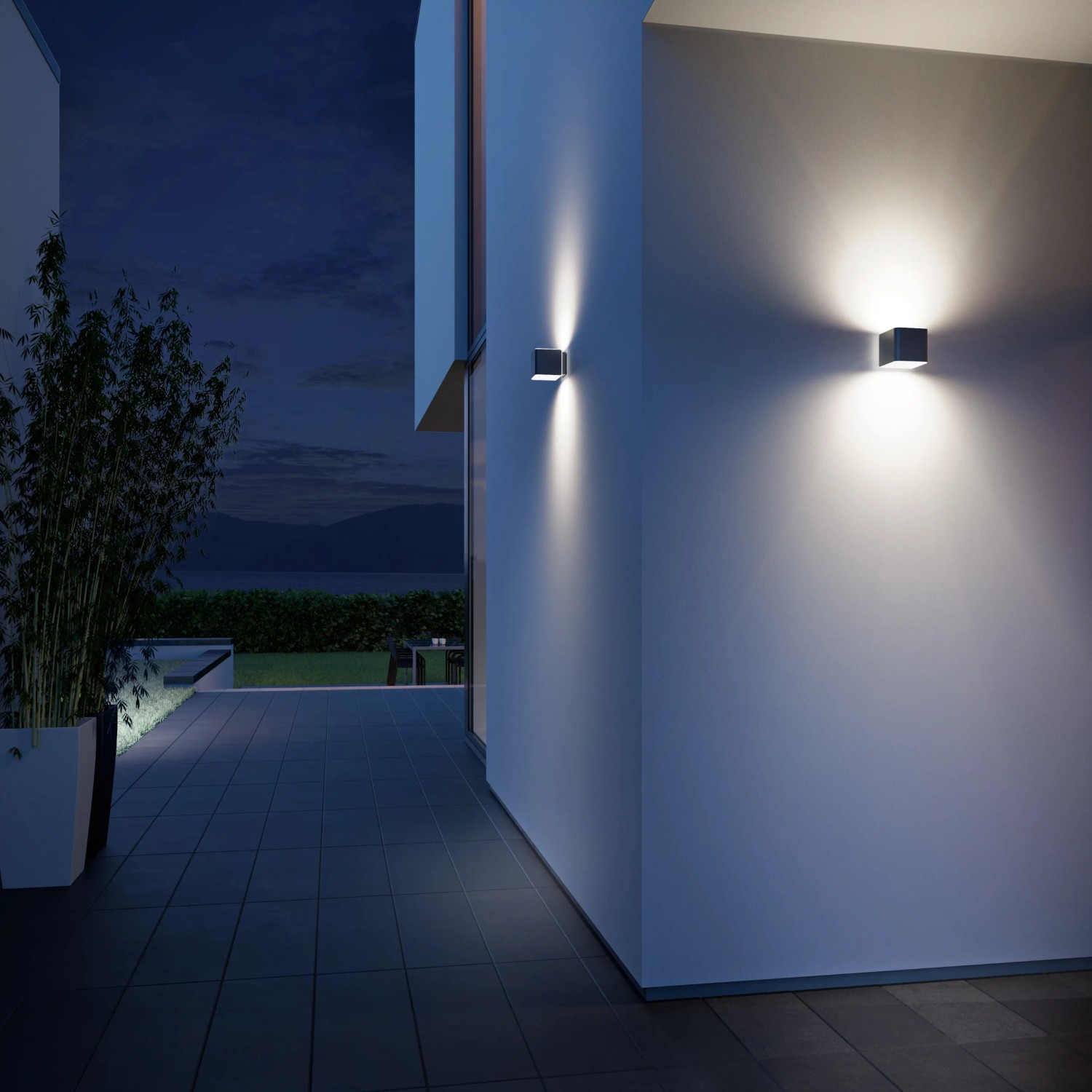 Steinel Außenwandleuchte LED L840 SC Bluetooth Bewegungsmelder Anthrazit IP44 kaufen bei OBI