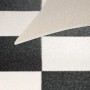 Karat CV Bodenbelag Atlantic Damier, PVC Boden in Fliesenoptik, schwarz-weiß kariert.