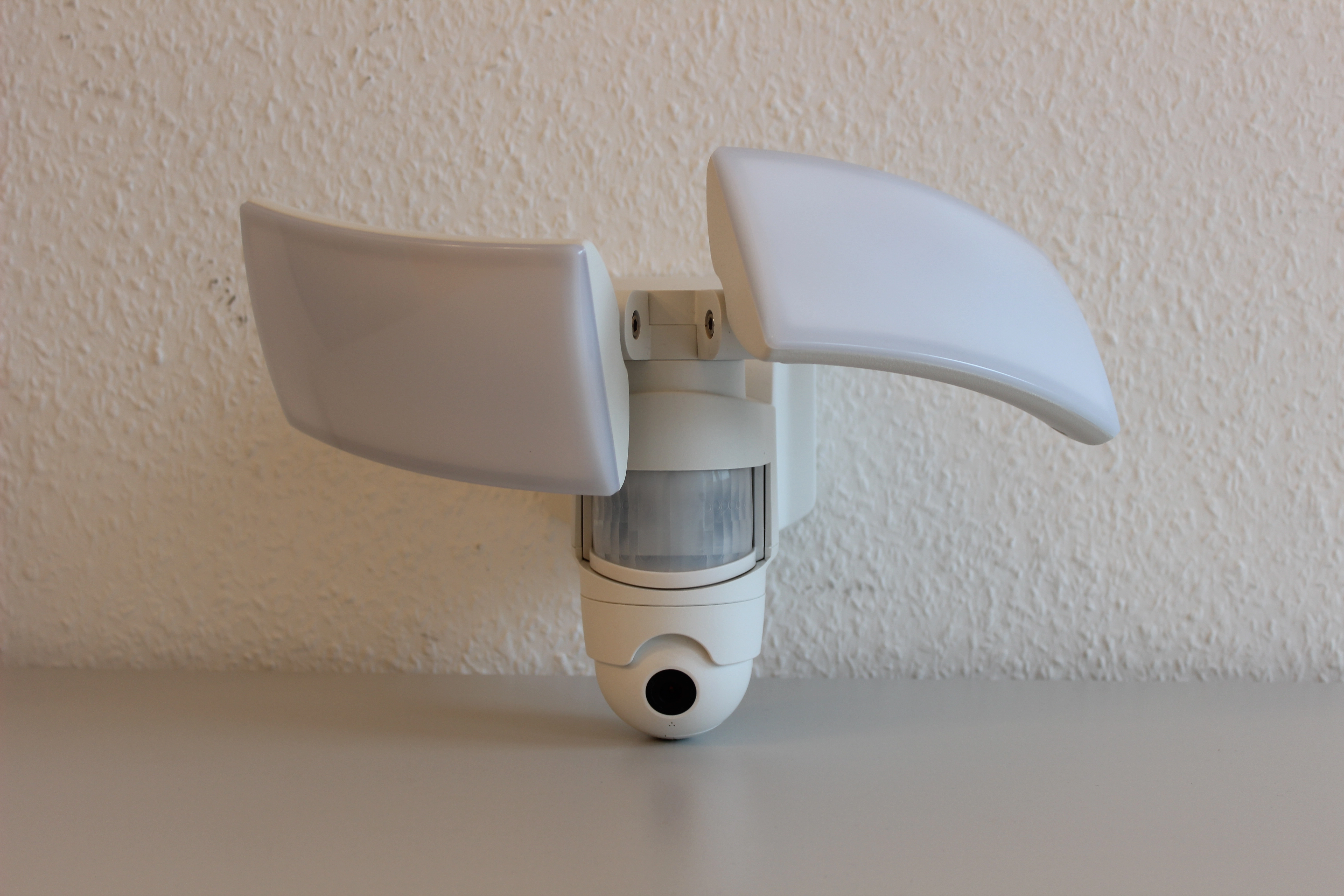 LUTEC LED-Kameraleuchte Libra Strahler Weiß Secury-Light