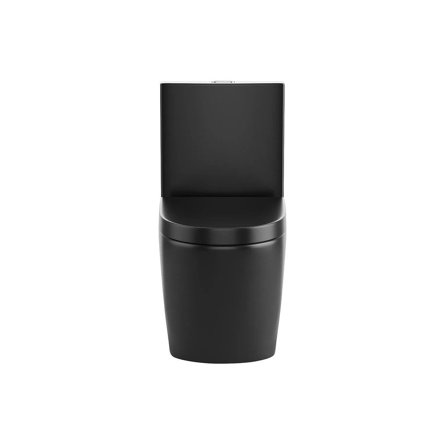 Vente-unique Stand Wc Nagilam Schwarz 39 cm