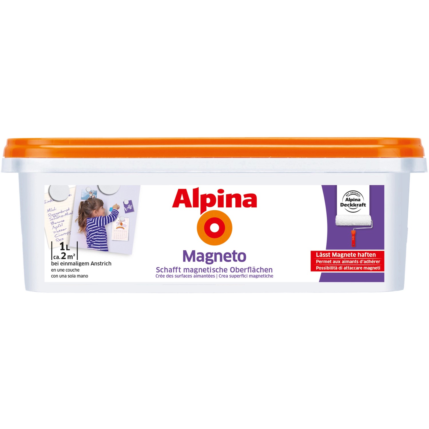 Thumbnail - Alpina Magneto magnetische Grundfarbe 1 Liter