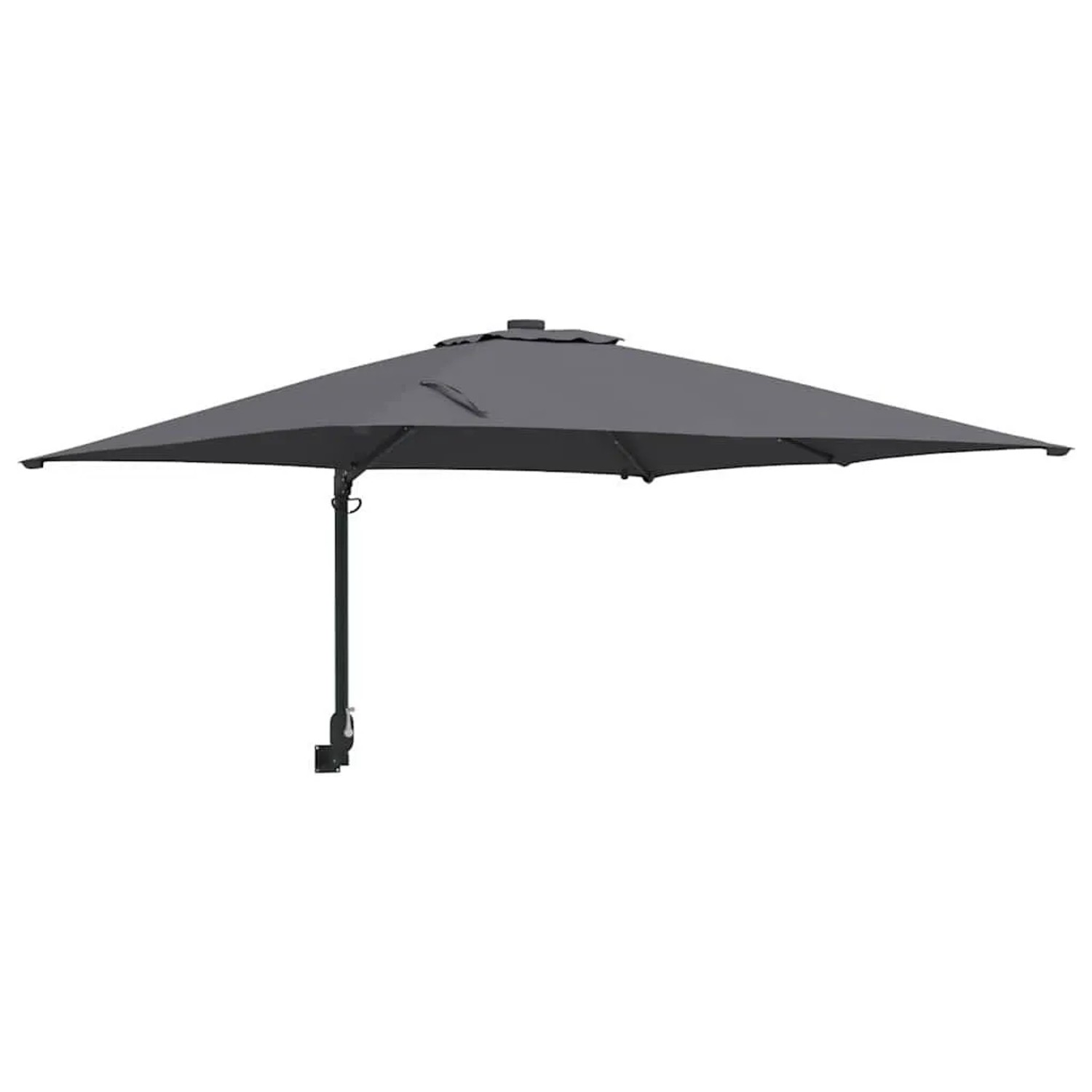 vidaXL Gartenparasol Anthrazit 248,5 x 247,5 x 160 cm Stoff 42003253 günstig online kaufen