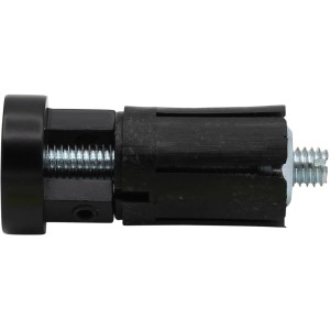 Schwarzes Mydeco Endstück Match für Gardinenstange, Ø 2 cm.