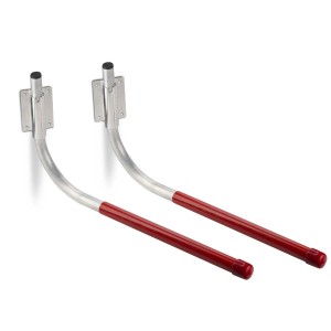 SOTECH OrgaTech 2er Set Fahrrad-Halter 270 x 550 mm mit Wandmontage