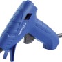 Blaues LUX Heißklebe-Set 30 W Classic, Heißklebepistole für Bastel- und Heimwerkerarbeiten.