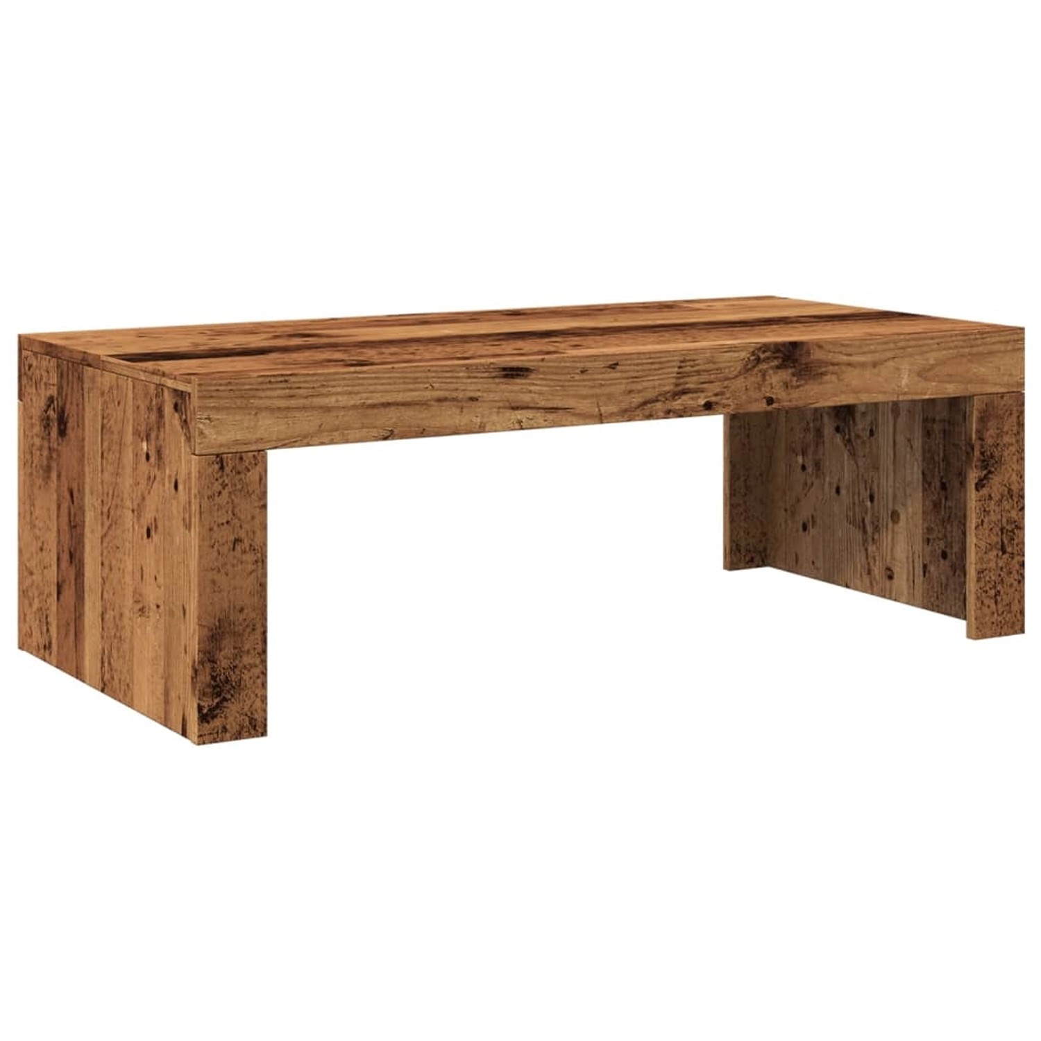vidaXL Couchtisch Altholz-Optik 102x50x35 cm Holzwerkstoff 856682 günstig online kaufen