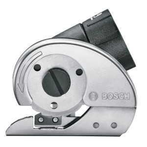Bosch Universalschneide-Aufsatz für Ixo Akku-Schrauber, silberfarben.