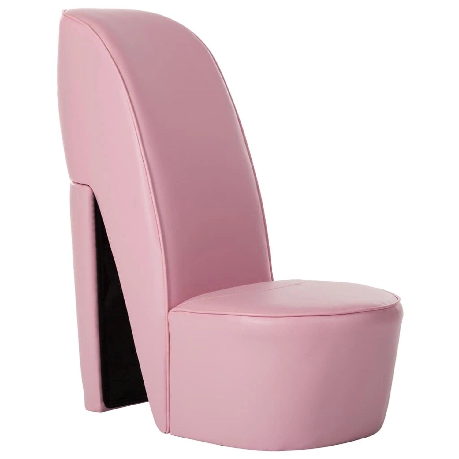 vidaXL Stuhl in Stöckelschuh-Form Rosa Kunstleder 248648 günstig online kaufen