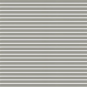 Graue Osmo Alu-Fence Sichtblende Rhombus A, 180x179cm, mit horizontalen Profilen.