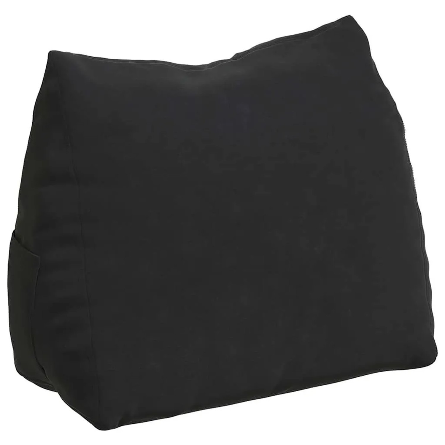 vidaXL Rückenkissen Schwarz 45 x 20 x 35 cm Cordstoff 42015025