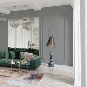 Tadessi Wandfarbe Beige Wall Select Beigegrün Matt Dispersion 1 l