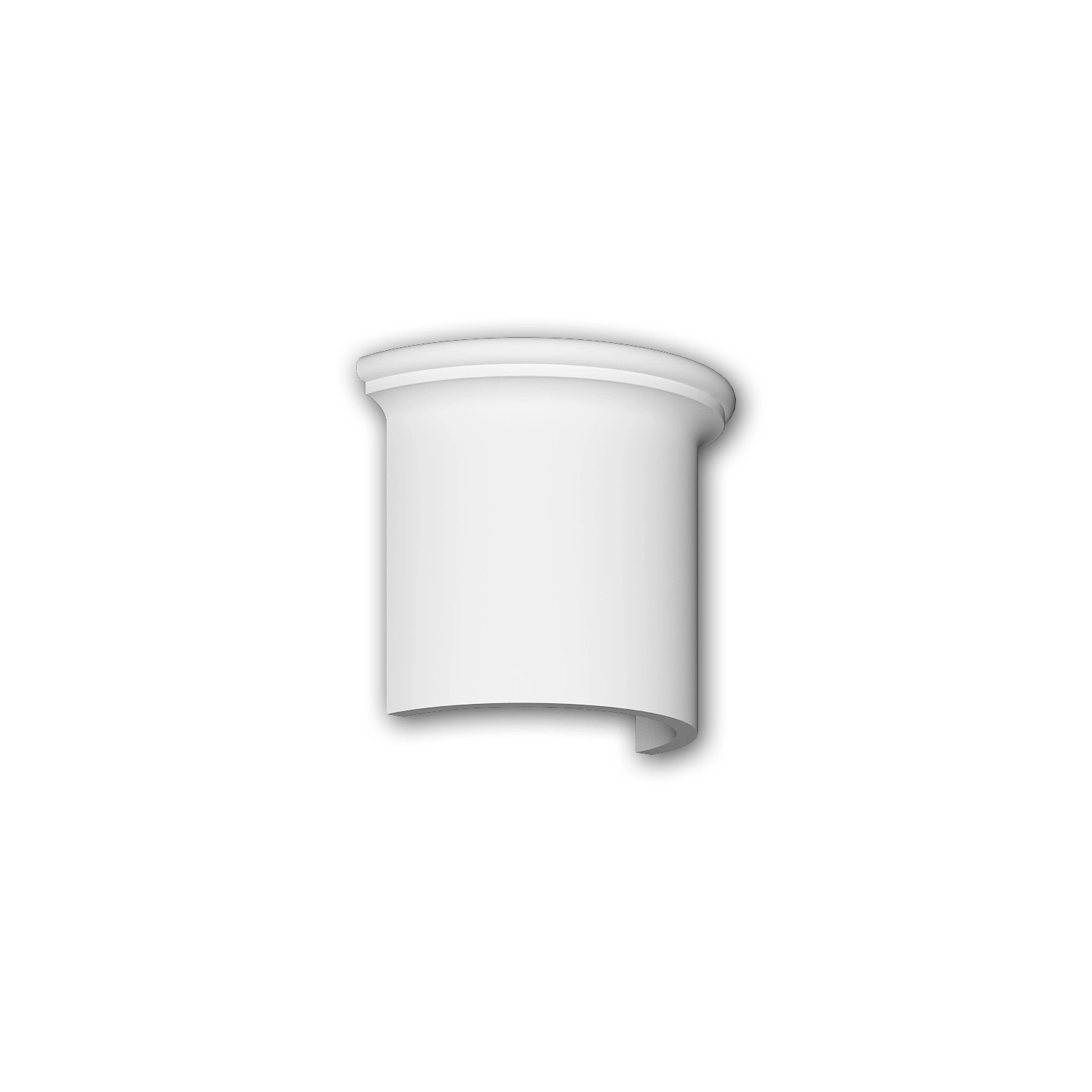 PROFHOME 416001 Halbsäulen Segment Fassadenstuck Säule Fassaden Element 43, günstig online kaufen